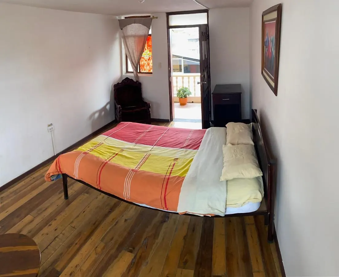 Albergue Hostal La Guayunga Rooftop Quito Equador