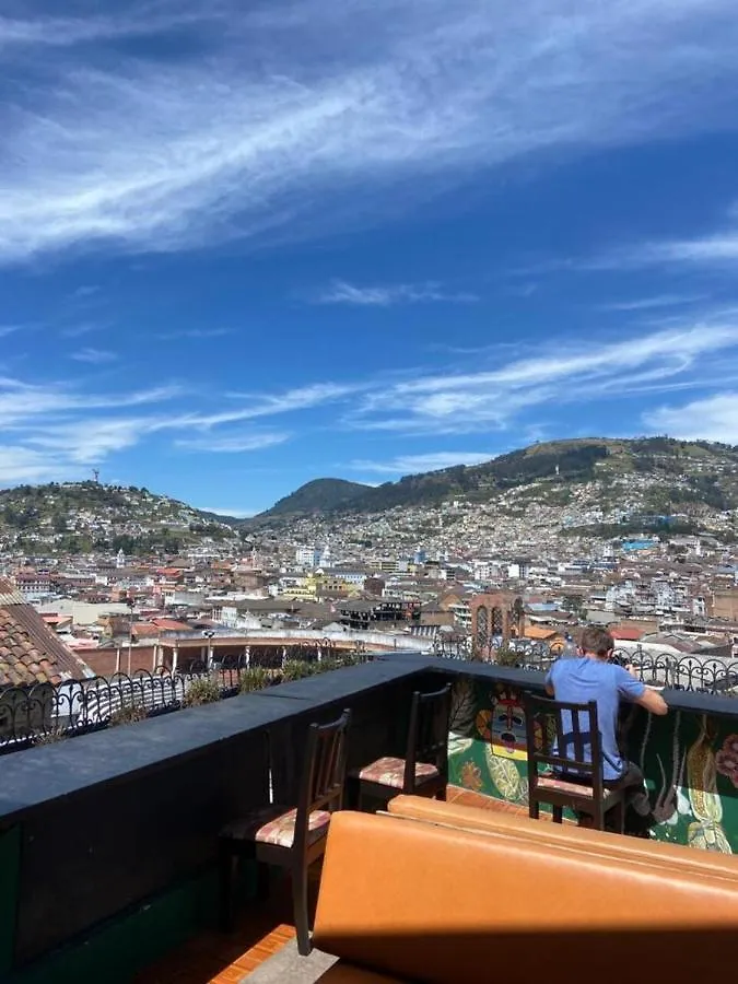 Hostal La Guayunga Rooftop Hostel Quito Ecuador